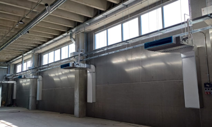 climatizzazione industriale
