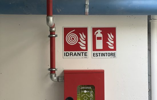 Impianto antincendio condominio via bianchini - brescia